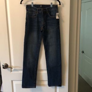 Gap Boys Jeans Slim Stretch Straight Fit Size 14 slim
